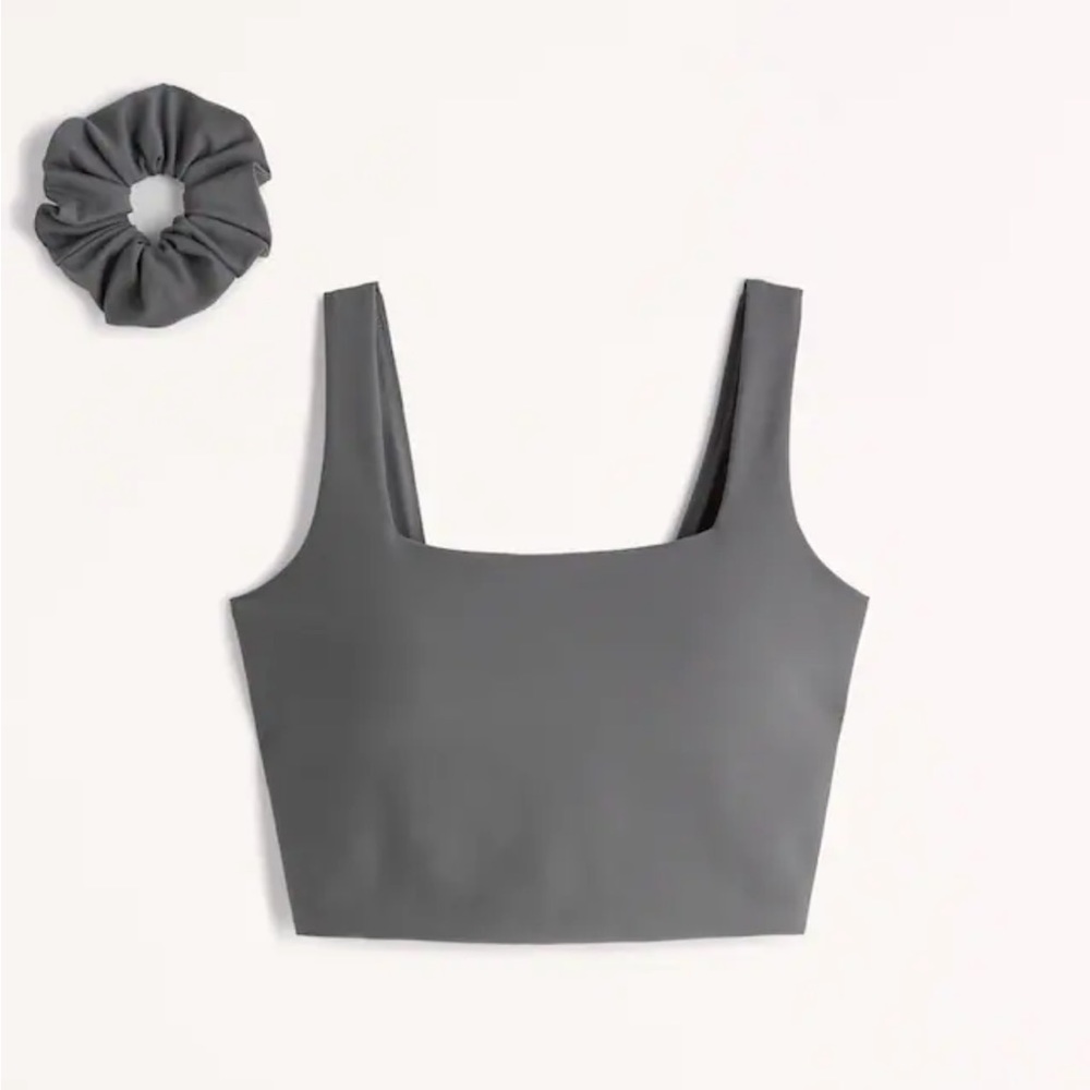 Abercrombie & Fitch YPB sculptLUX Squareneck Slim Tank